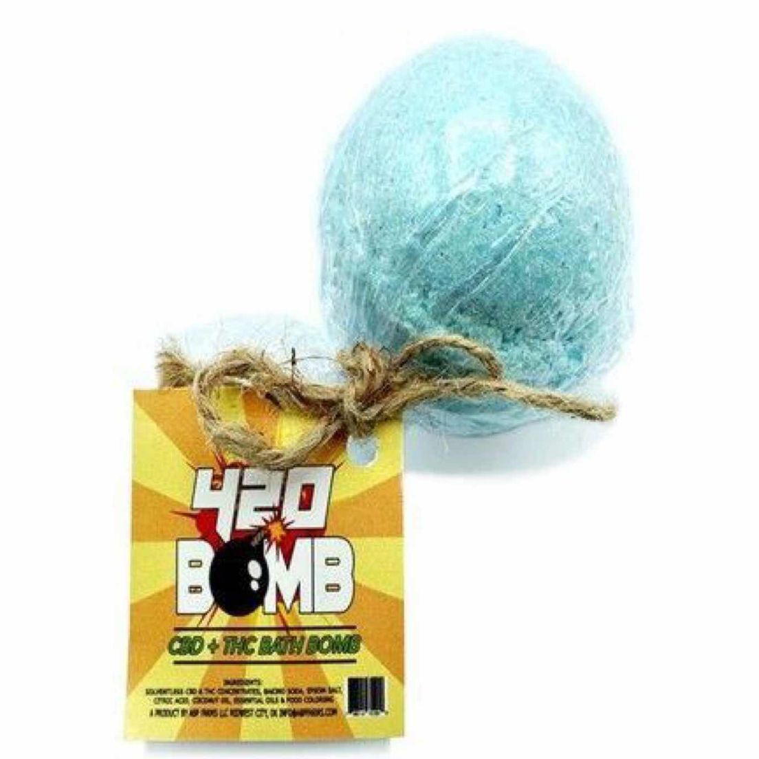 420 Bomb Topical Bath Bomb 50 Mg 1:1 THC to CBD