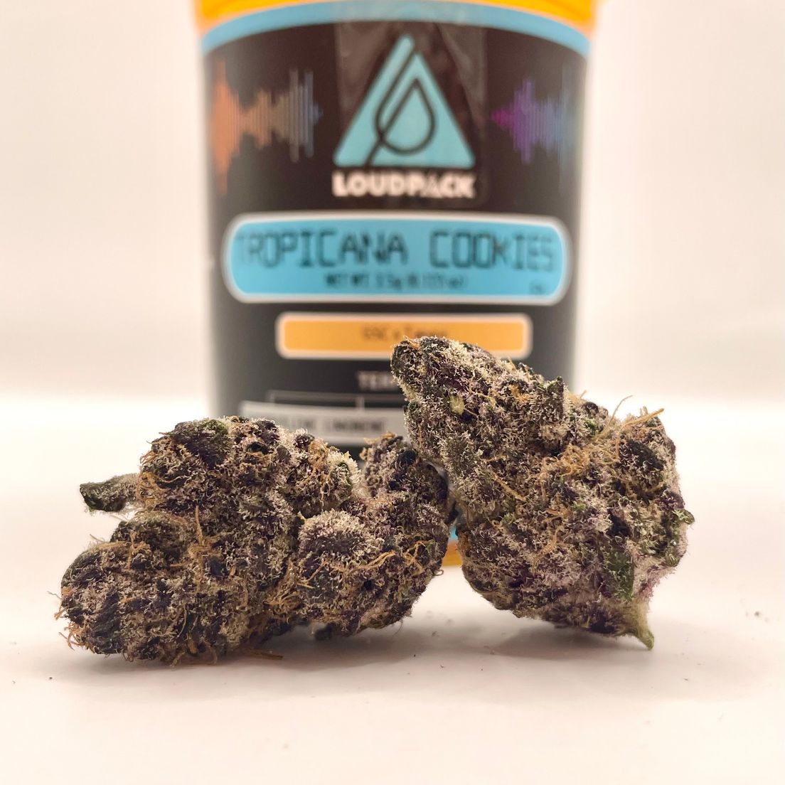 PRE-ORDER ONLY 1/8 Tropicana Cookies (Indoor/26.78%/Sativa) - Loudpack