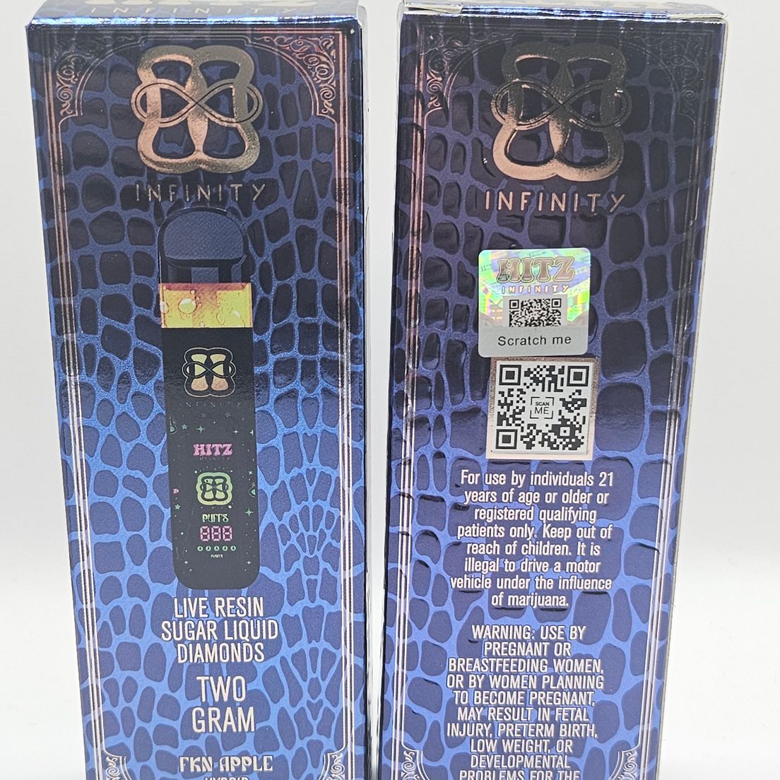 HITZ - Disposable - Fkn Apple - 2G at Goodies | Sweede
