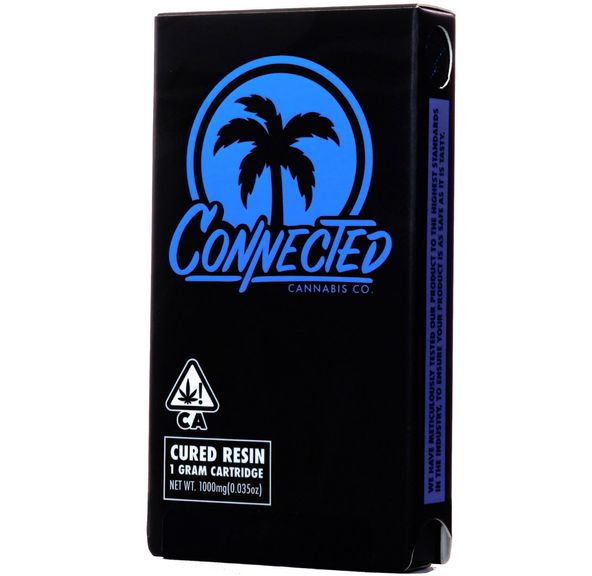 1. Connected 1g THC Cured Resin Cartridge - Slow Lane (H)