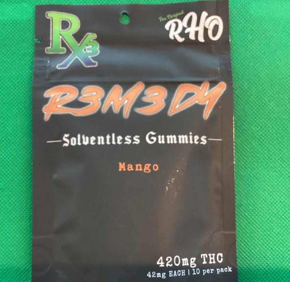 Rx3 420mg 10pk Mango Gummies
