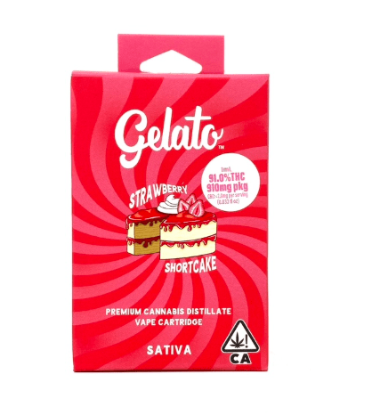 Strawberry Shortcake Flavor Vape Cart 1.00 g at Kolas Arden