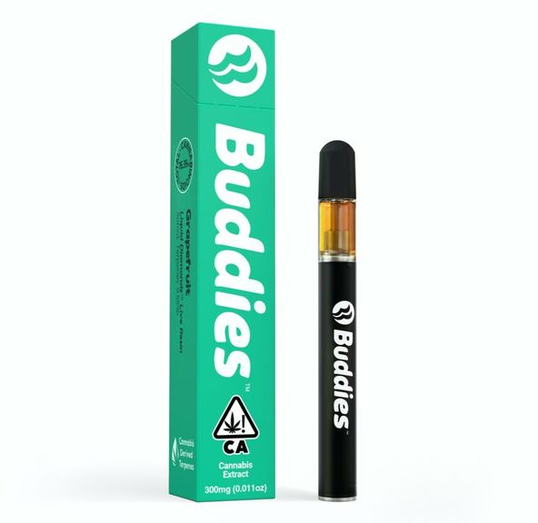 1. Buddies .5g THC Liquid Diamonds Disposable Vape - Goji OG (S)