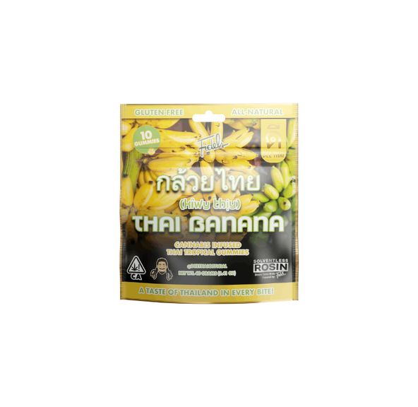 Dee Tropical Thai Rosin Gummies Thai Banana 100mg