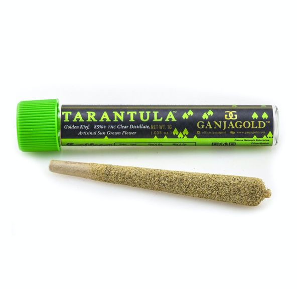 Ganja Gold - Preroll - Green Tarantula - Durban Poison - 1.2g