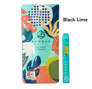 2g Disposable - Black Lime - Sunday