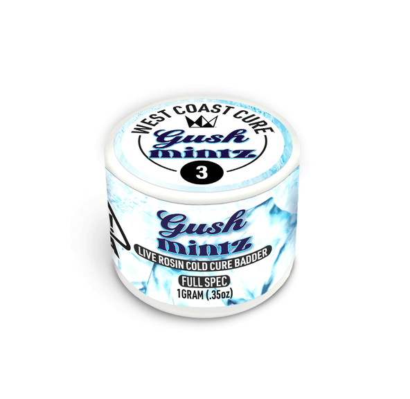 Gush Mintz - Live Rosin Cold Cure Badder - T3
