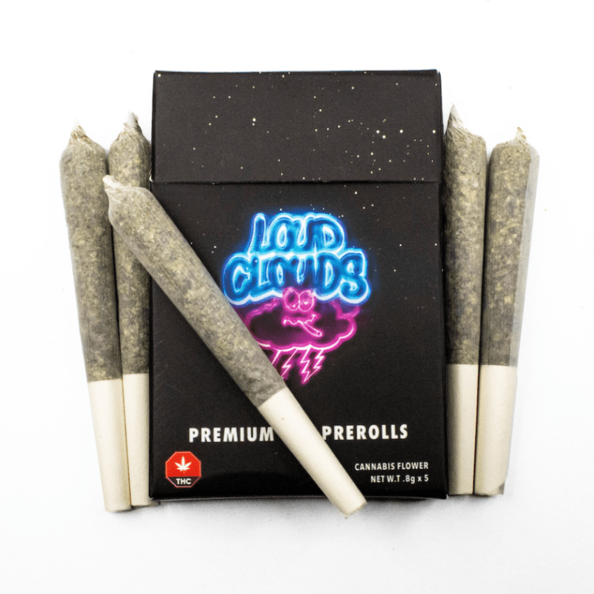 El Muerte Premium Gas Preroll Pack by Loud Clouds 0.8g x5