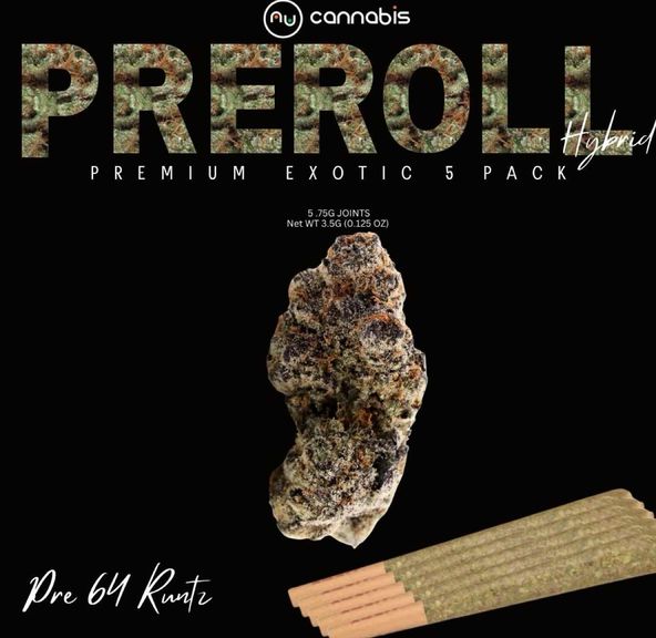 Pre 64 Runtz 5 Pack - PRE ROLL