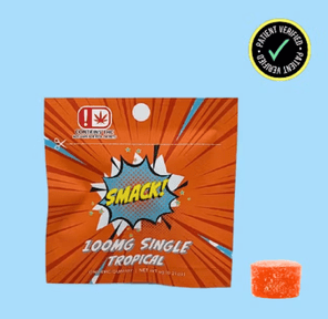100mg THC Singles - Tropical