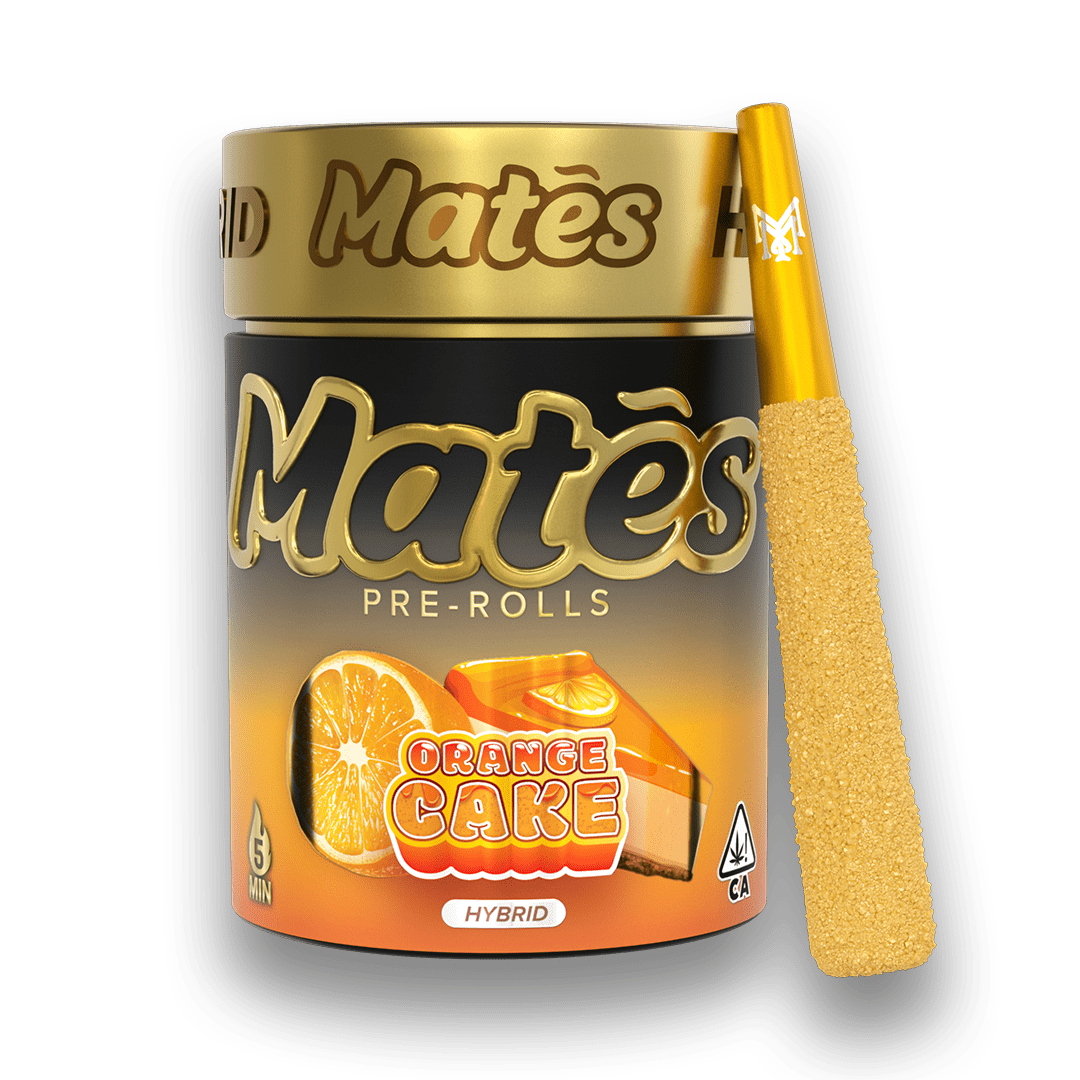 Muha Meds - Mates Prerolls Packs - Orange Cake 3g