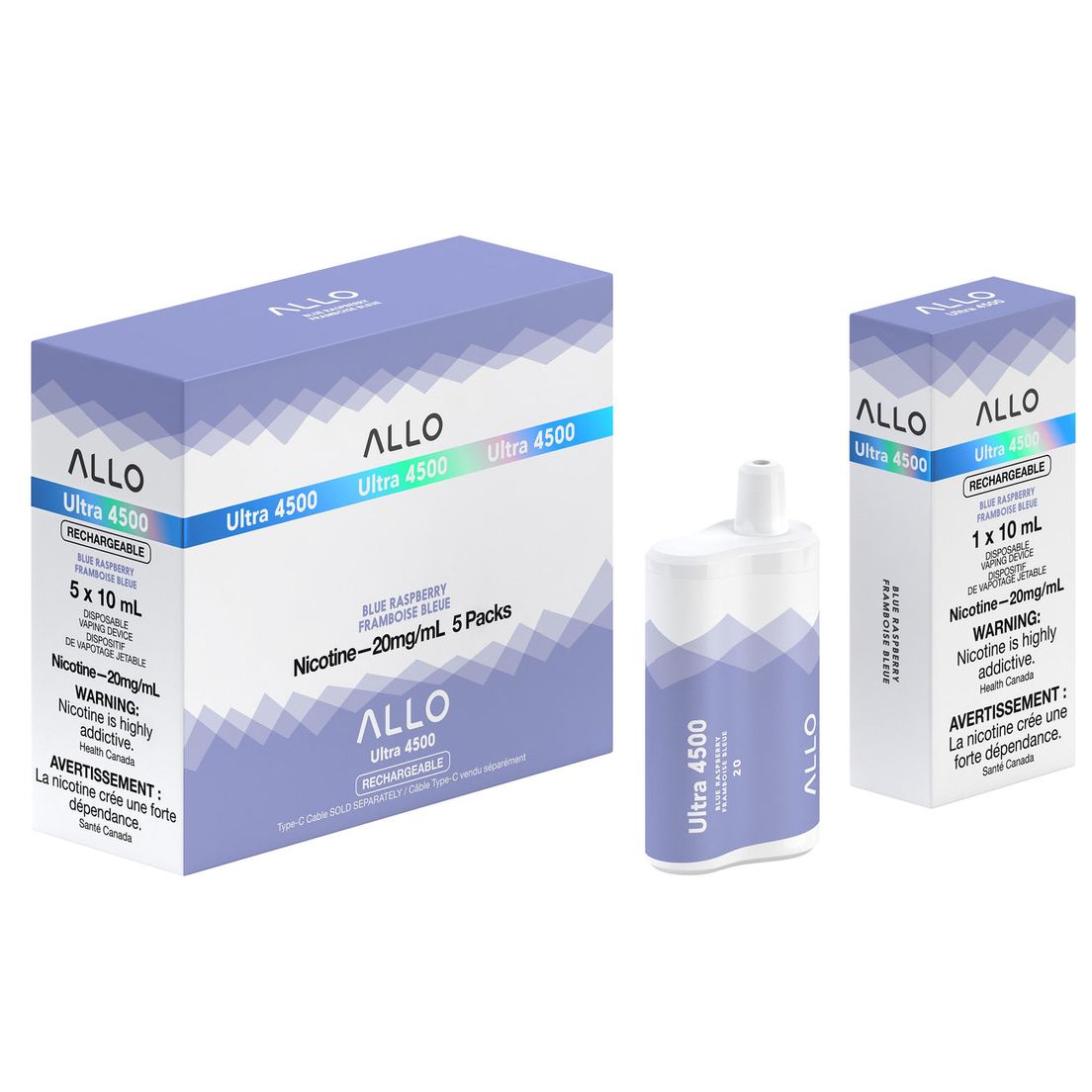 Allo Ultra 4500 Blue Raspberry