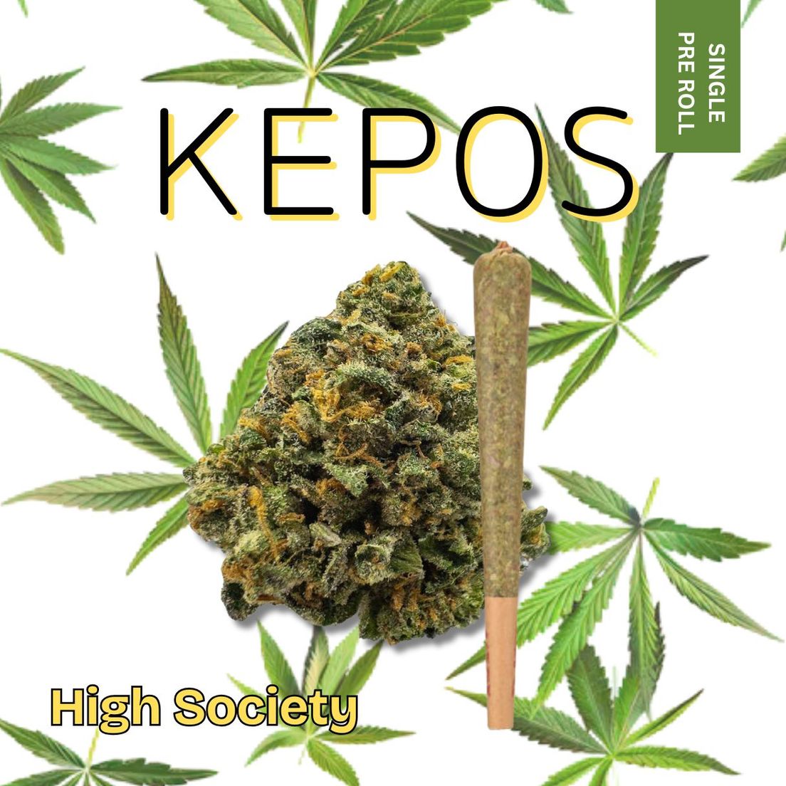 Kepos - High Society 1.2g - PRE ROLL