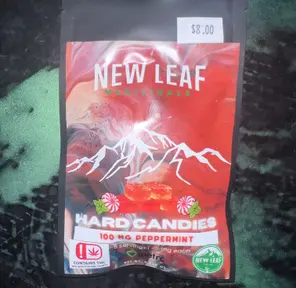 100mg Peppermint Hard Candy
