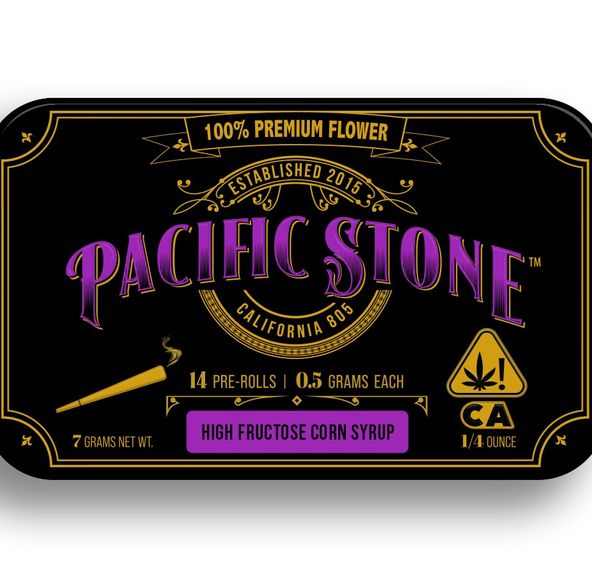 Pacific Stone Pre-roll 14pk High Fructose Corn Syrup 7g