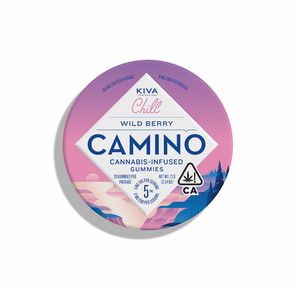 100mg Wild Berry Gummies Tin - CAMINO by KIVA