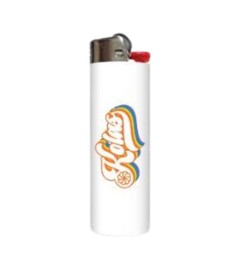 Kolas Branded Bic Lighter 70's Logo