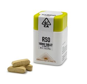 Emerald Bay Extracts Tablets 100mg Hybrid Gelato 1000mg