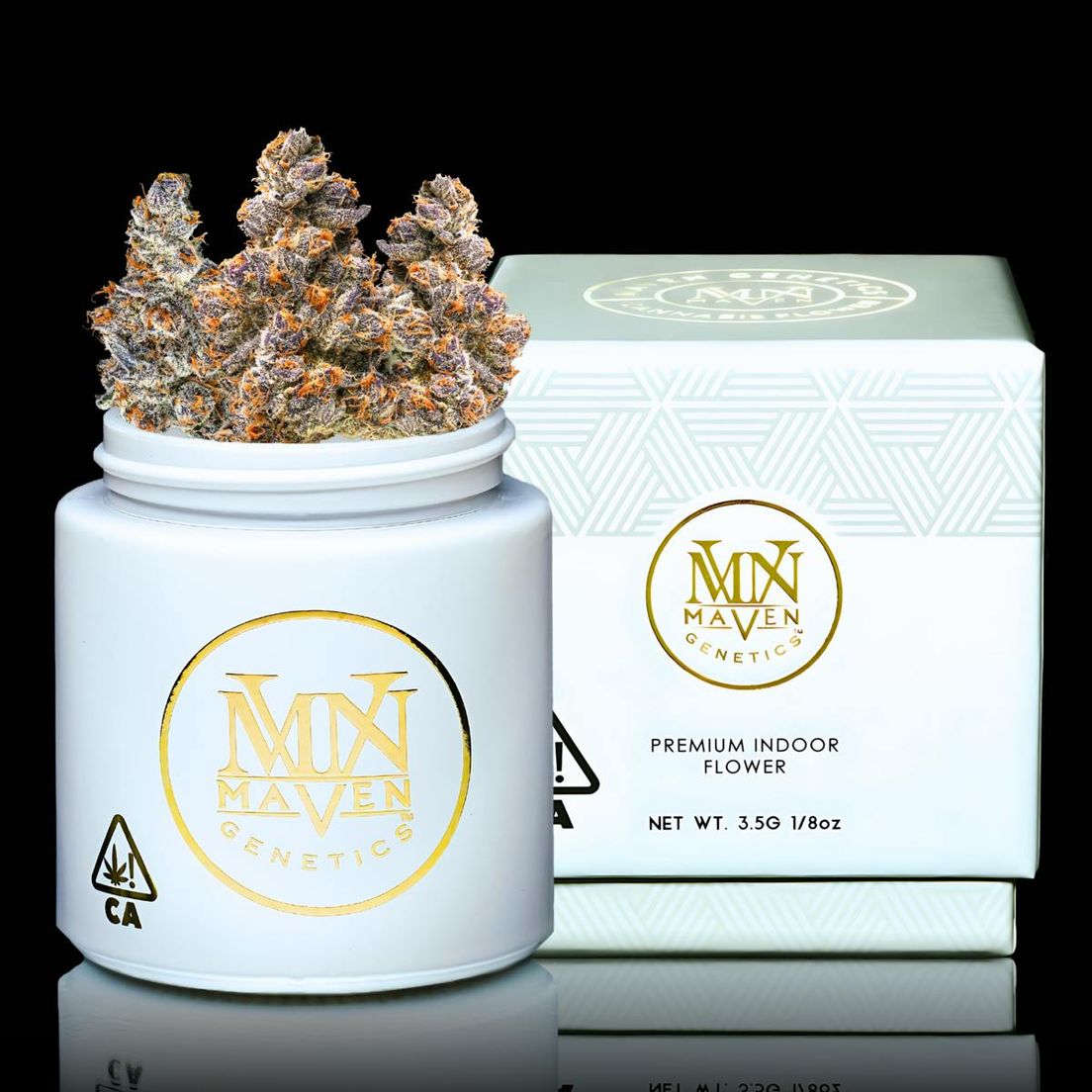 Maven Genetics Orange Sapphire 3.5g 28%