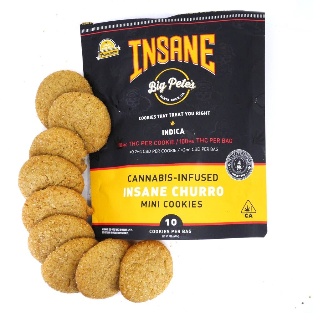 [Big Petes Treats] THC Cookies - 100mg - Churro (I)