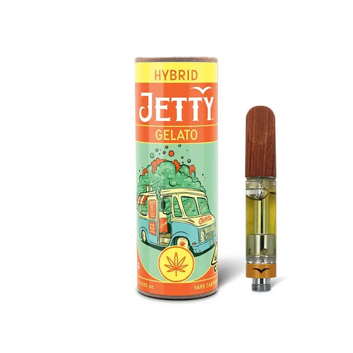 Jetty Gelato Vape Cart High THC 1g