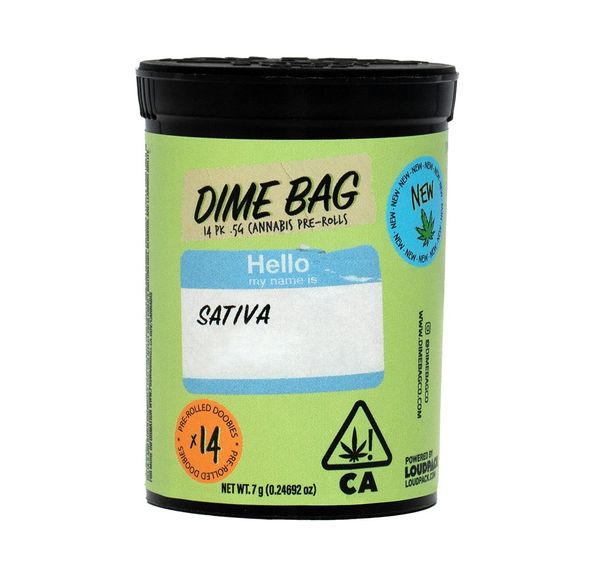 Dime Bag - (x14) .5g Prerolls - 7g - Chernobyl