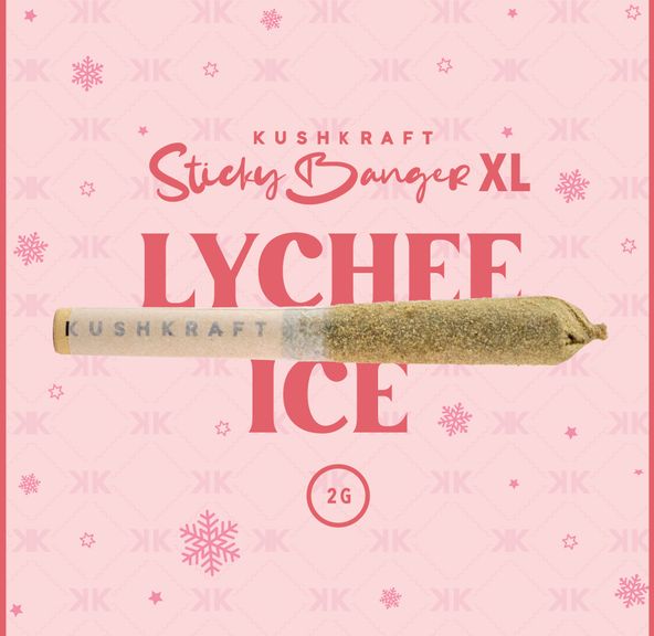 1 x 2G XL Infused Sticky Banger Sativa French Cookies Lychee Ice by KushKraft