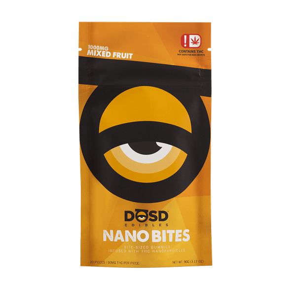 DOSD EDIBLES MIXED FRUIT INDICA 1000MG