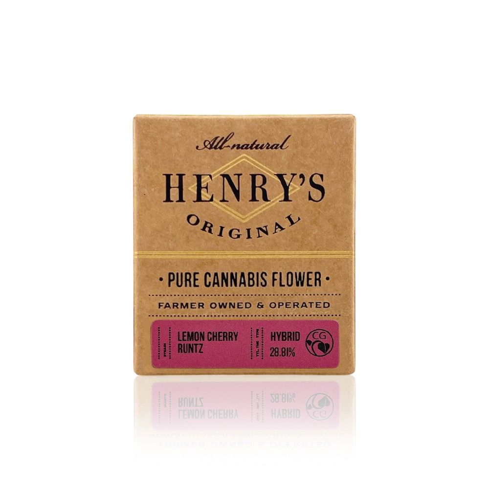 Henry's Original- Lemon Cherry Runtz Prerolls 4pk 2g (H)