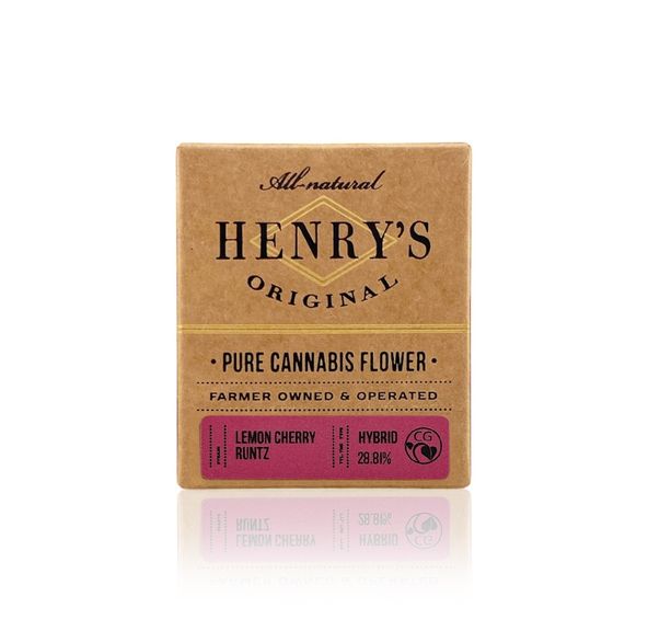Henry's Original- Lemon Cherry Runtz Prerolls 4pk 2g (H)