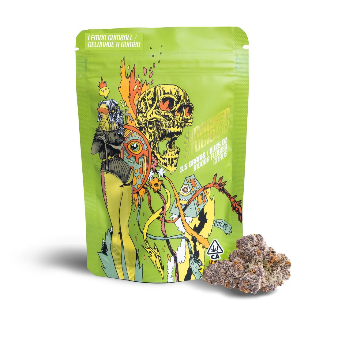 Smacked Studios Flower Lemon Gumball 3.5g