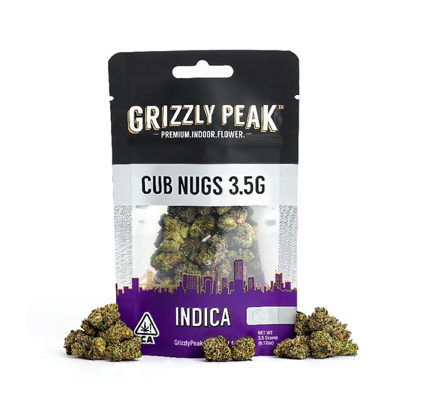 Grizzly Peak | Flower | 3.5g | Cub Nugs | Marshmallow