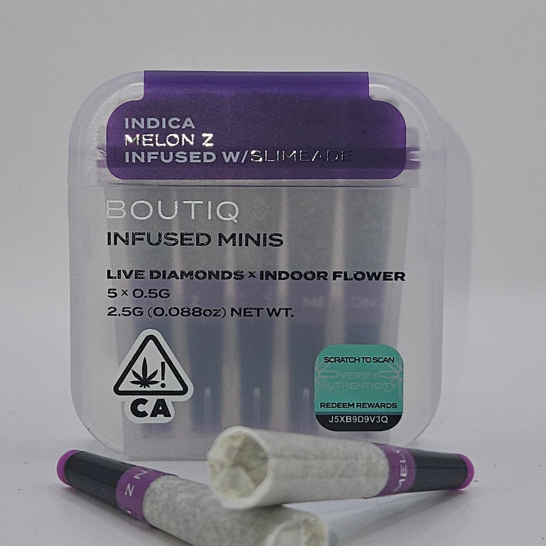 Boutiq Mini Joints (5ct) - Melon Z w/ Slimeade