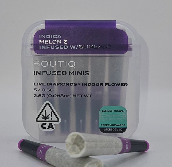 Boutiq Mini Joints (5ct) - Melon Z w/ Slimeade