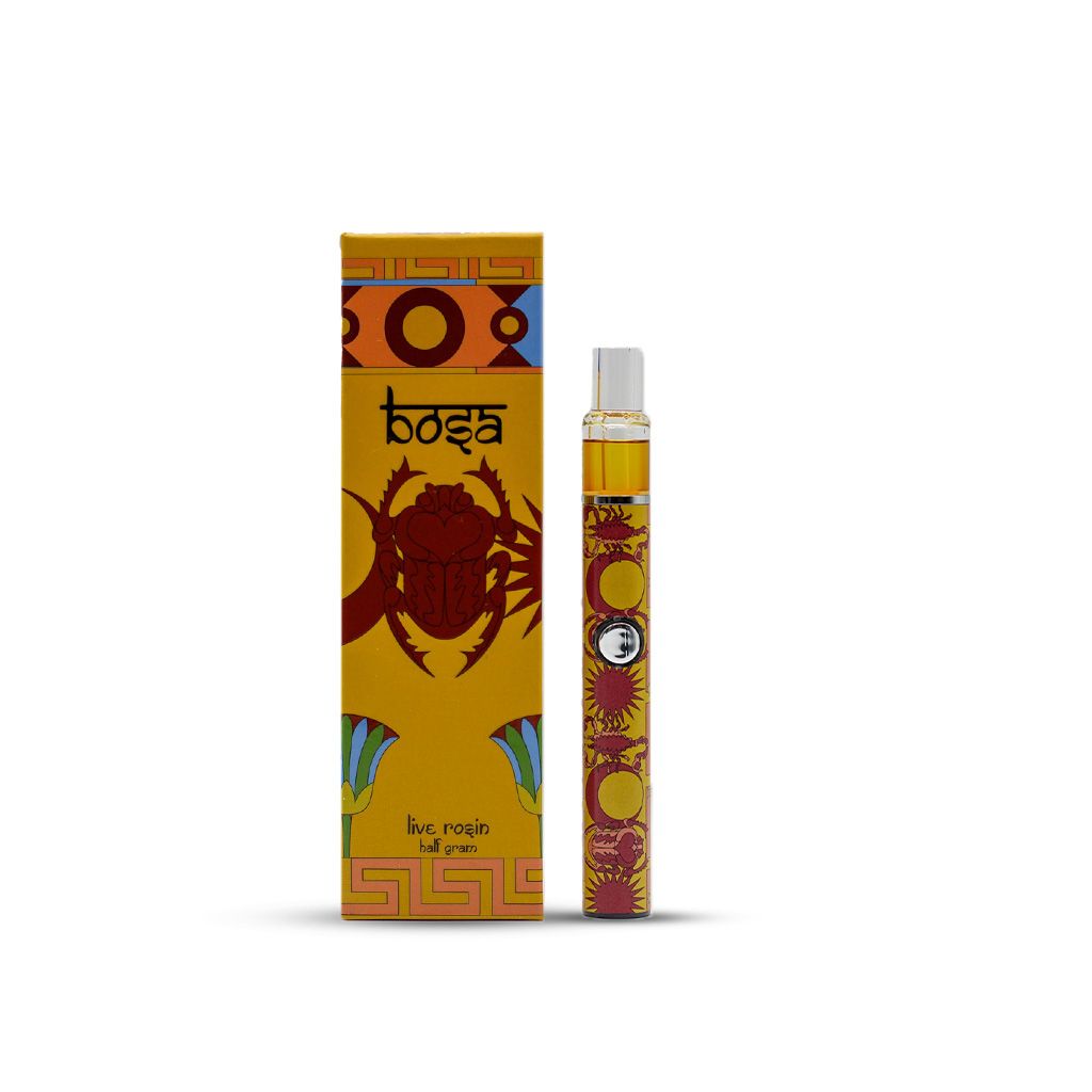Bosa .5g Live Rosin Dispo - Grapes Of Wrath
