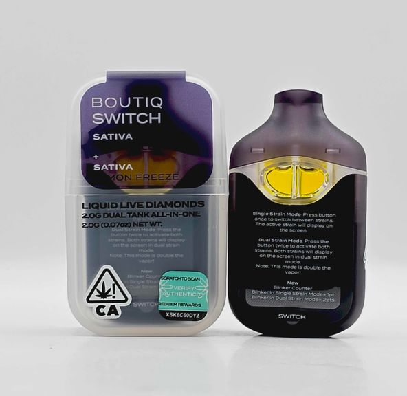 Boutiq - Disposable - Switch - Pineapple Haze x Lemon Freeze - 2g