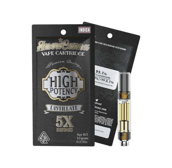 AmeriCanna Northern Lights 1g Cartridge 90.8%