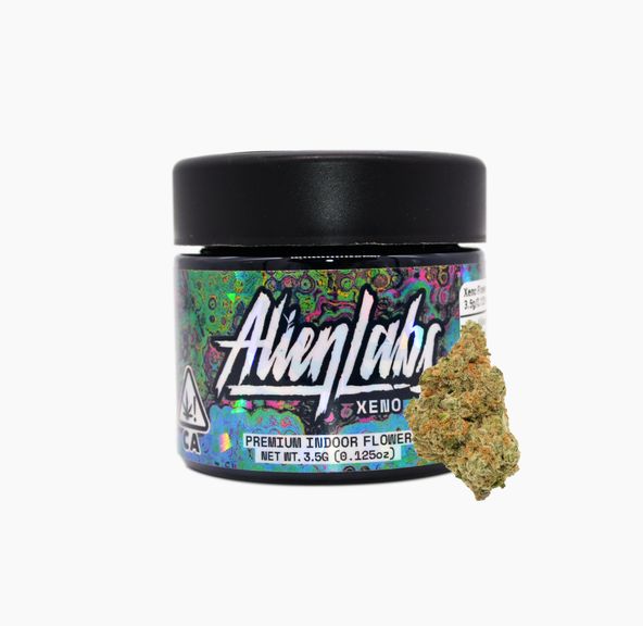 B. Alien Labs 3.5g Flower - Quality 10/10 - Xeno (~29%)