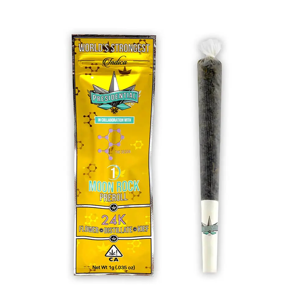 Presidential Worlds Strongest Preroll Indica Moon Rock Pinapple