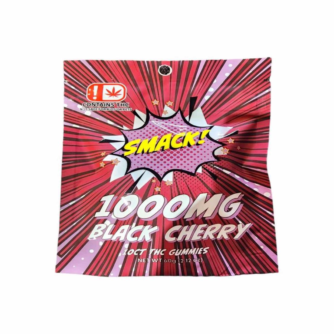 710 Trading Smack 1000mg THC Black Cherry Gummy 10ct