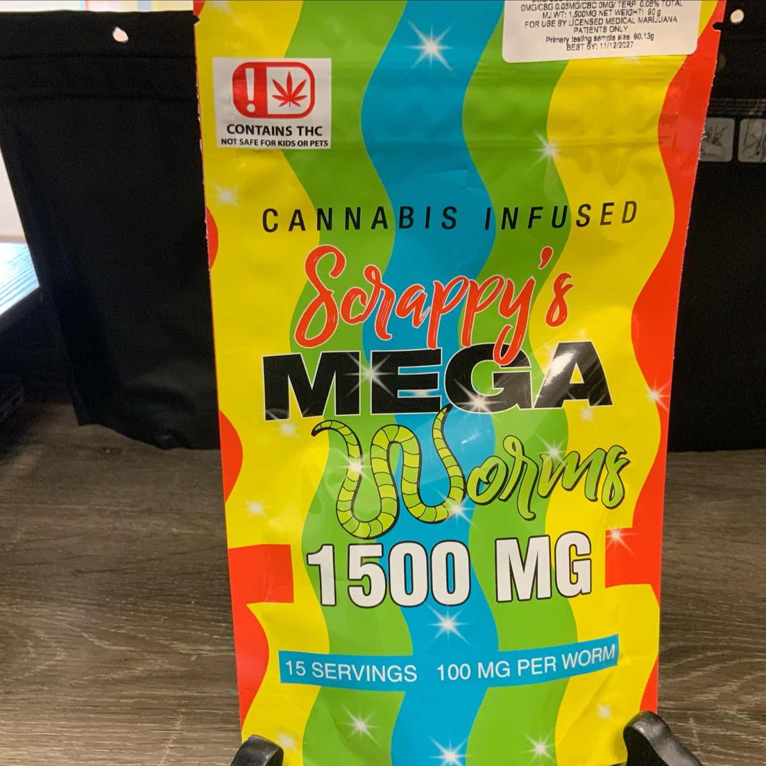 Scrappy Mega Worms 1500mg