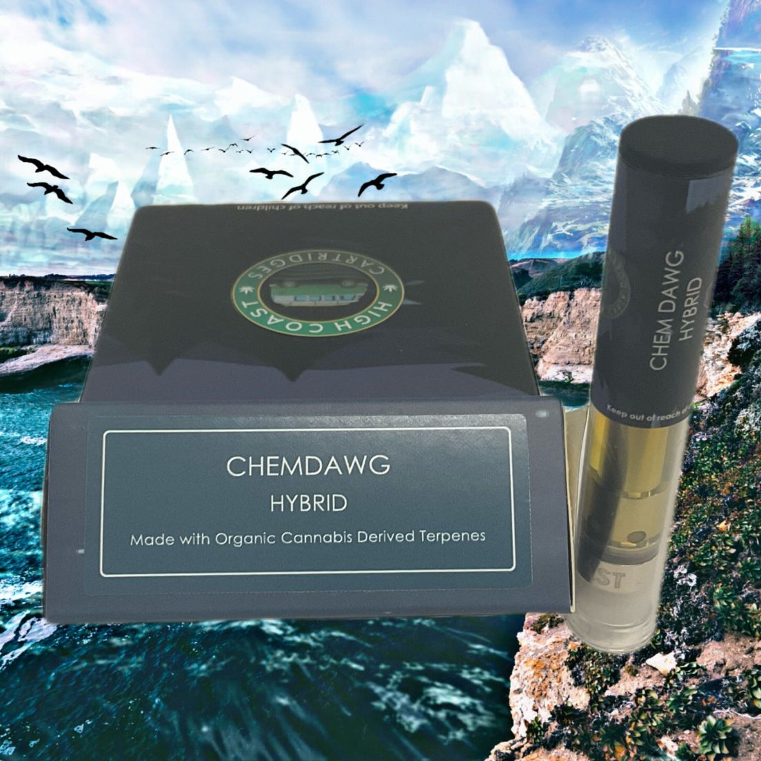 High Coast Chemdawg Cartridge - 1g