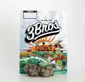 3 Bros | Indoor Flower | 3.5g | Black Velvet | Indica