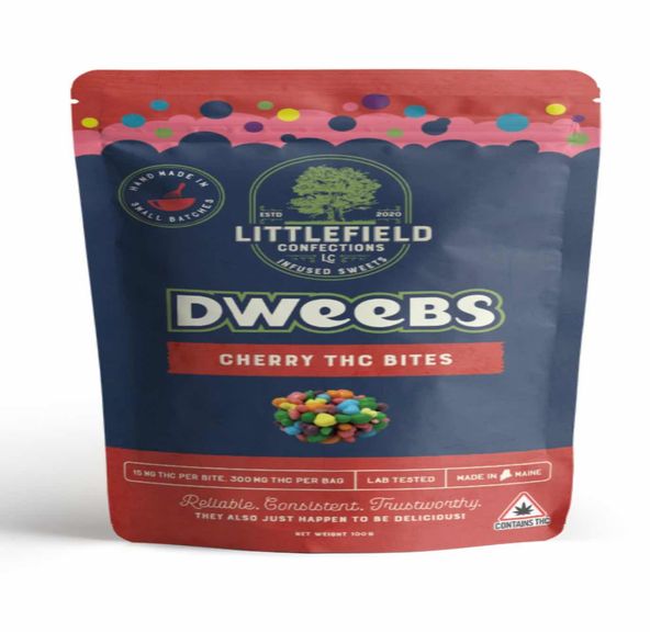 Cherry Nerd Bites 300mg Littlefield