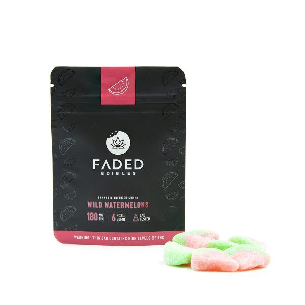 Faded Wild Watermelons 180mg