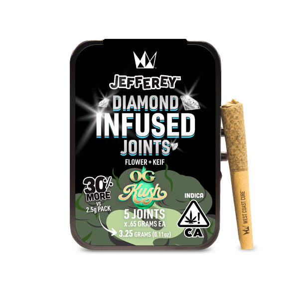 OG Kush - Jefferey Infused Joint .65g 5 Pack