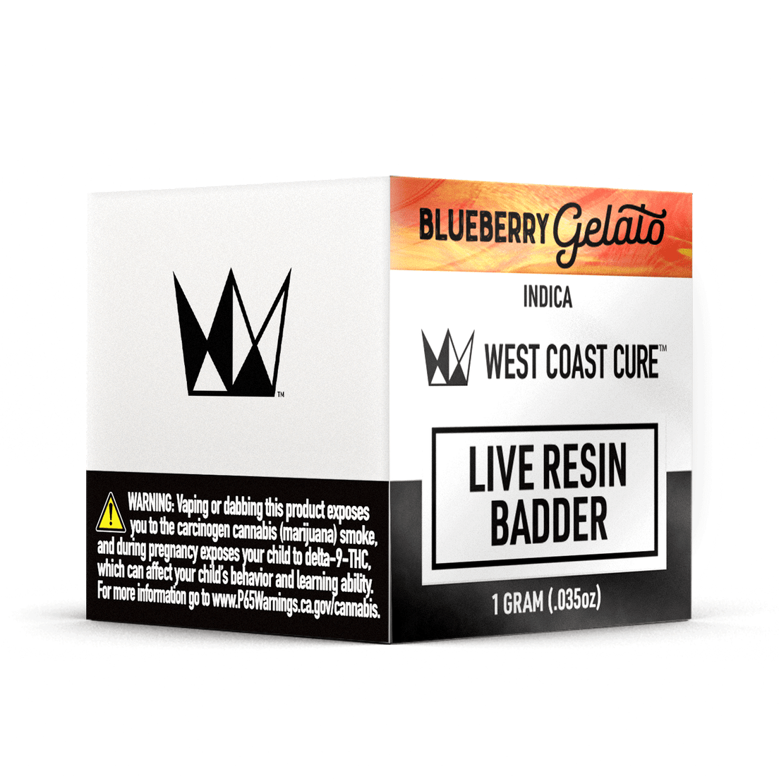 Blueberry Gelato - 1g Live Resin Badder