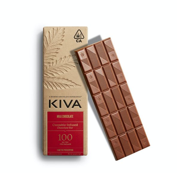 KIVA - Kiva Bar Milk Chocolate - 100mg