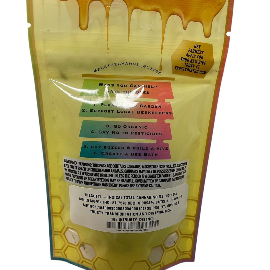 Buzzed - Biscotti 7g