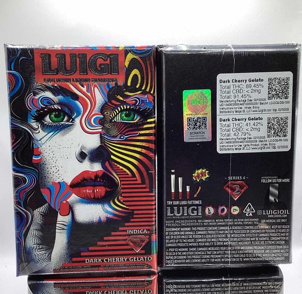 Luigi - Disposable - Dark Cherry Gelato - 2G